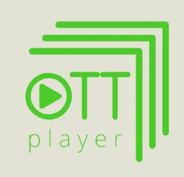 Логотип OTT Player — просмотр видеоконтента онлайн